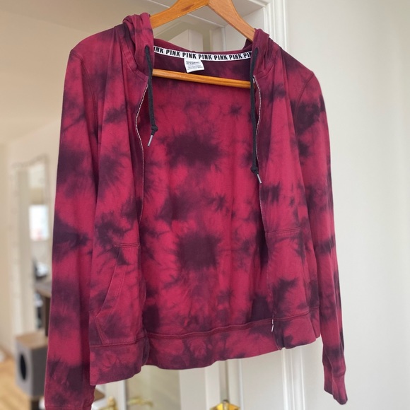 PINK Victoria's Secret Jackets & Blazers - Women’s Pink hoody size small
